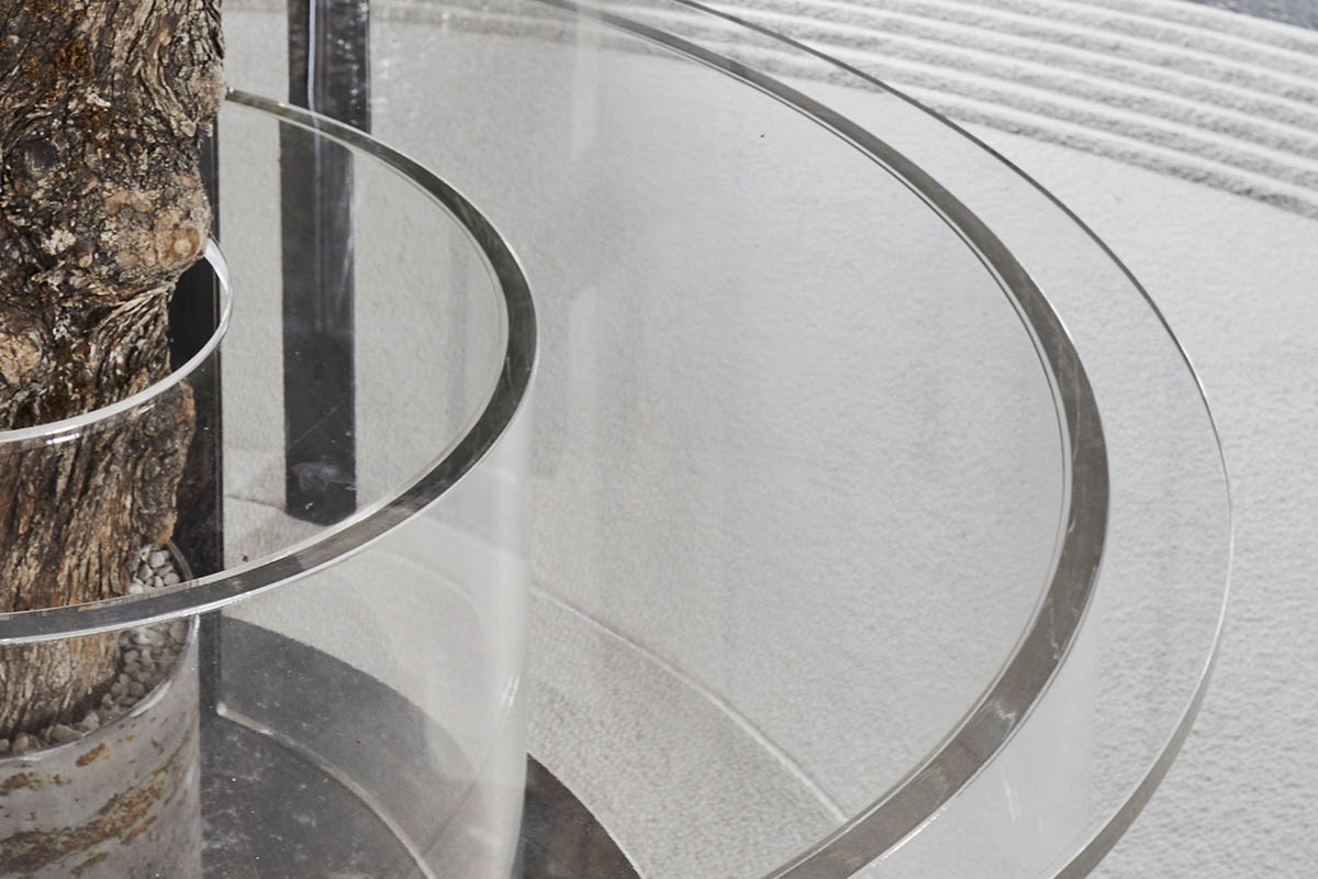 Barde vanVoltt creates retail store interiors like a Japanese zen garden in Nistelrode