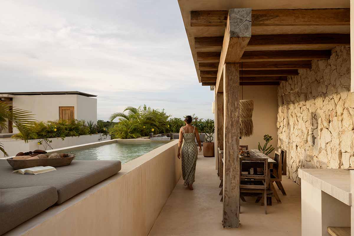 RA! built Hacienda Wabi Residences that mimic ancient ruins to create echoes of time in Tulum 