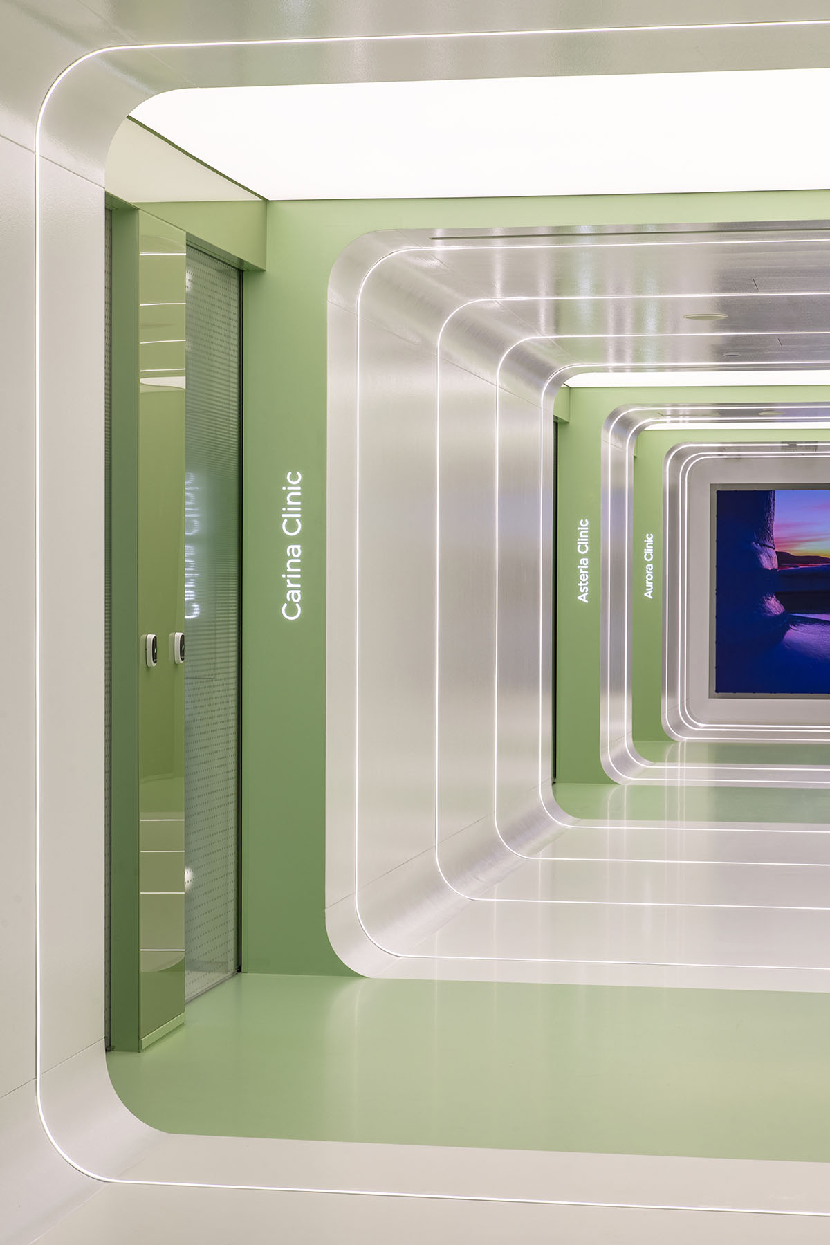 Hair transplant clinic by Slash Architects combines technology and nature to create 