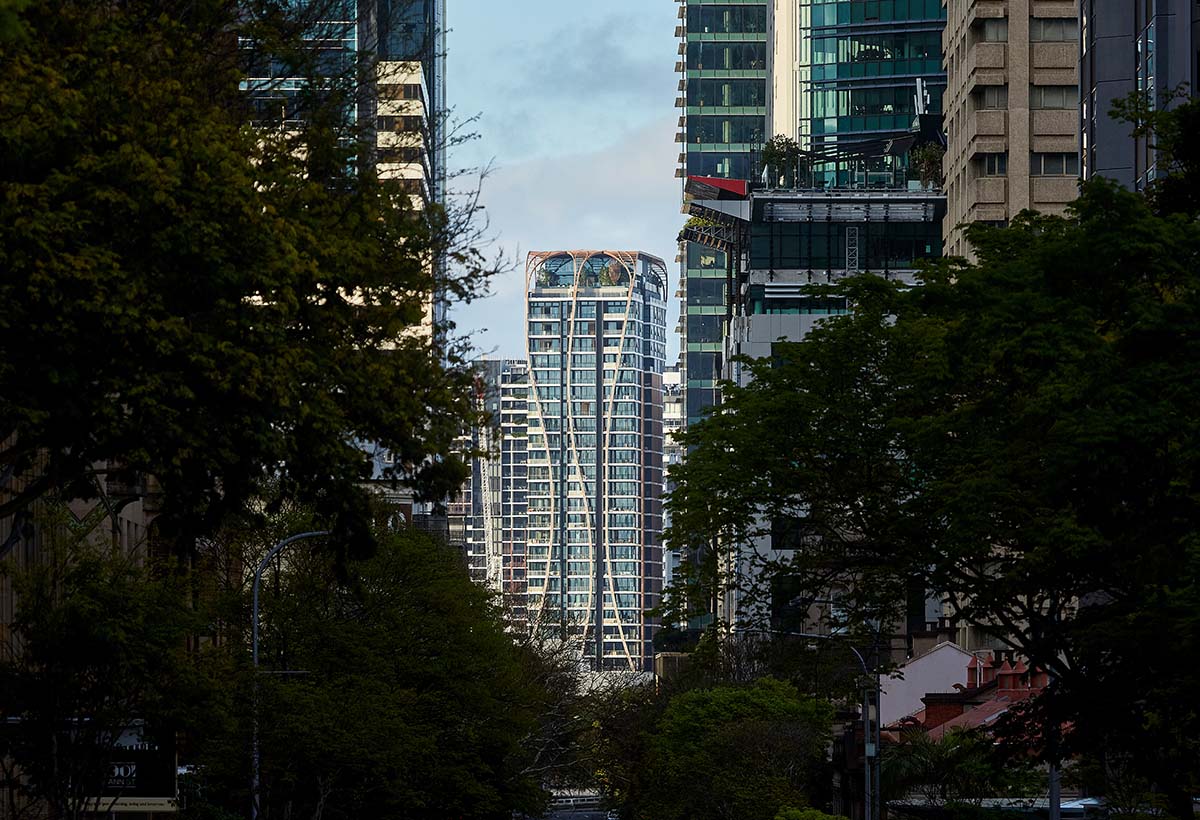 Koichi Takada Architects completes skyscraper featuring organic and meandering façade in Brisbane