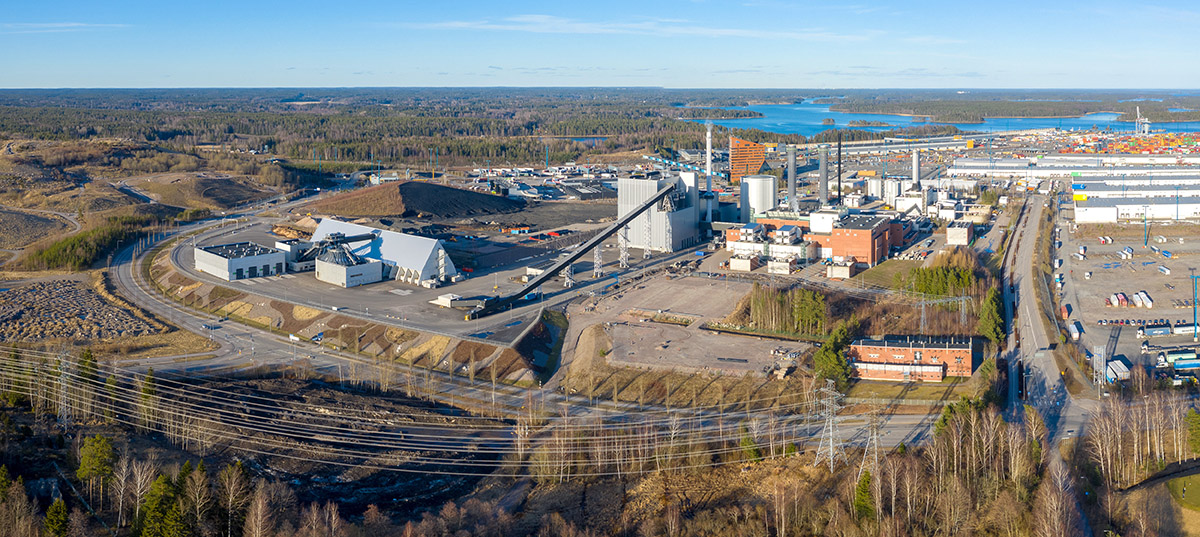 Kivinen Rusanen Architects completes Vuosaari Bioenergy Heating Plant in Helsinki