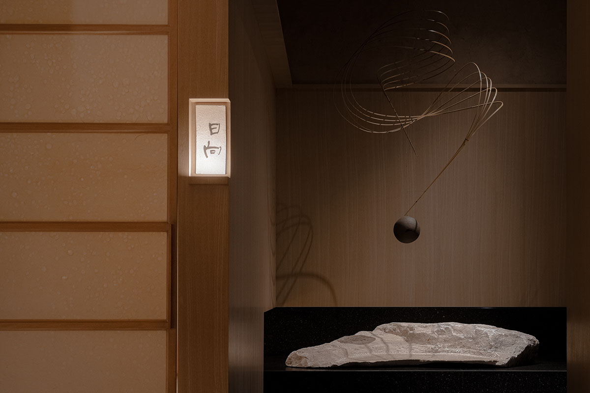 Nature Times Art Design creates tranquil dining space for Teng Restaurant in a sealed box form 