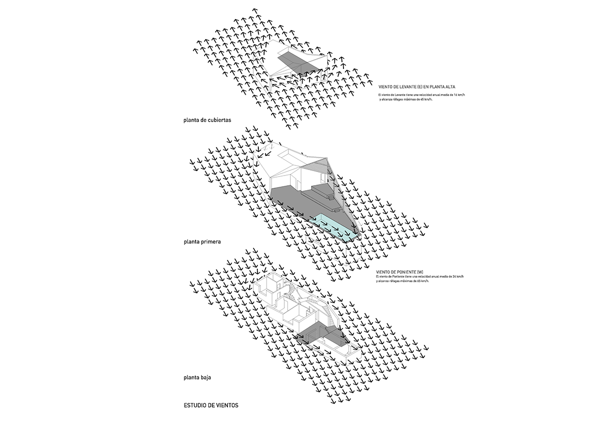 José Luis Muñoz's new holiday house shaped by the climatic conditions of the site in Spain