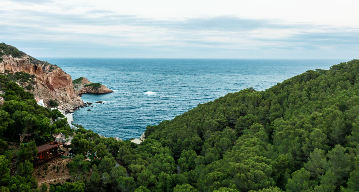 This Is Arquitectura completes corten steel Guest Pavilion in the middle of forest in Spain
