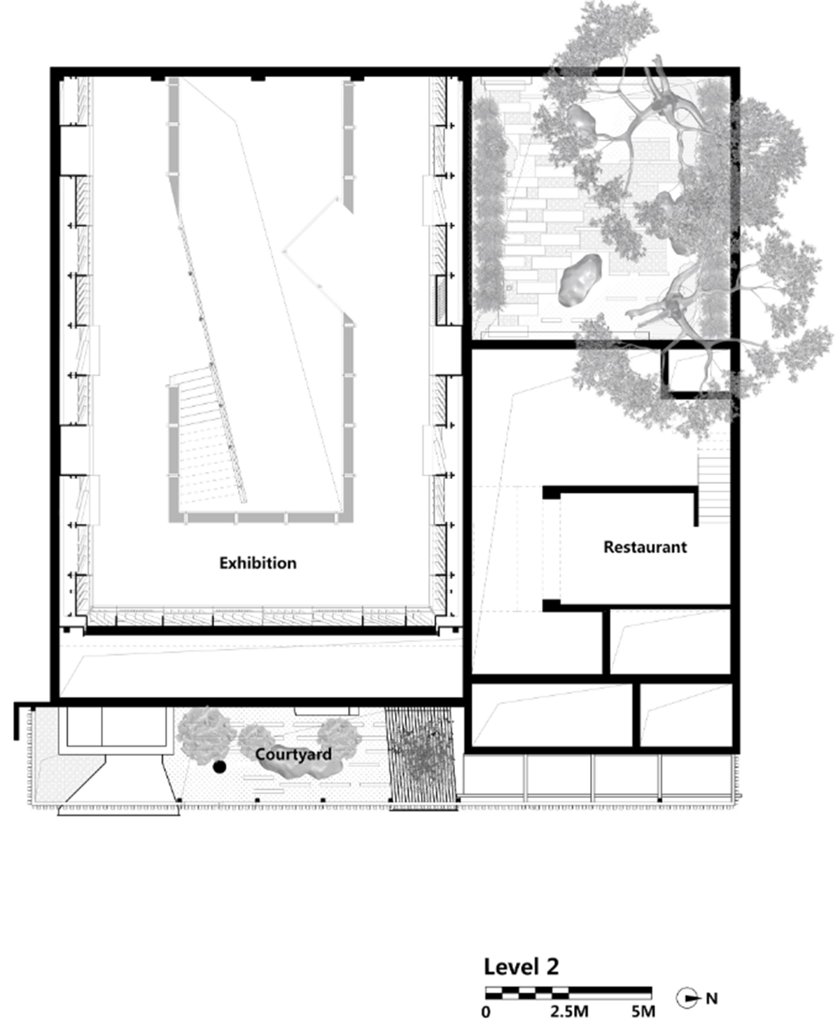 Atelier Alter converts old storage space into a stone archive using thousands of 10cm stone cubes