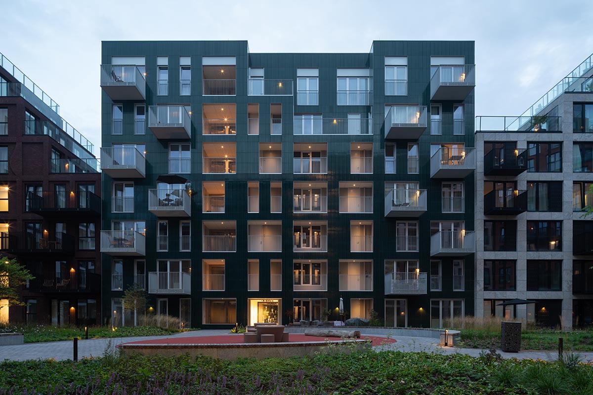 Barcode Architects completes first residential block in Hyde Park masterplan in Hoofddorp