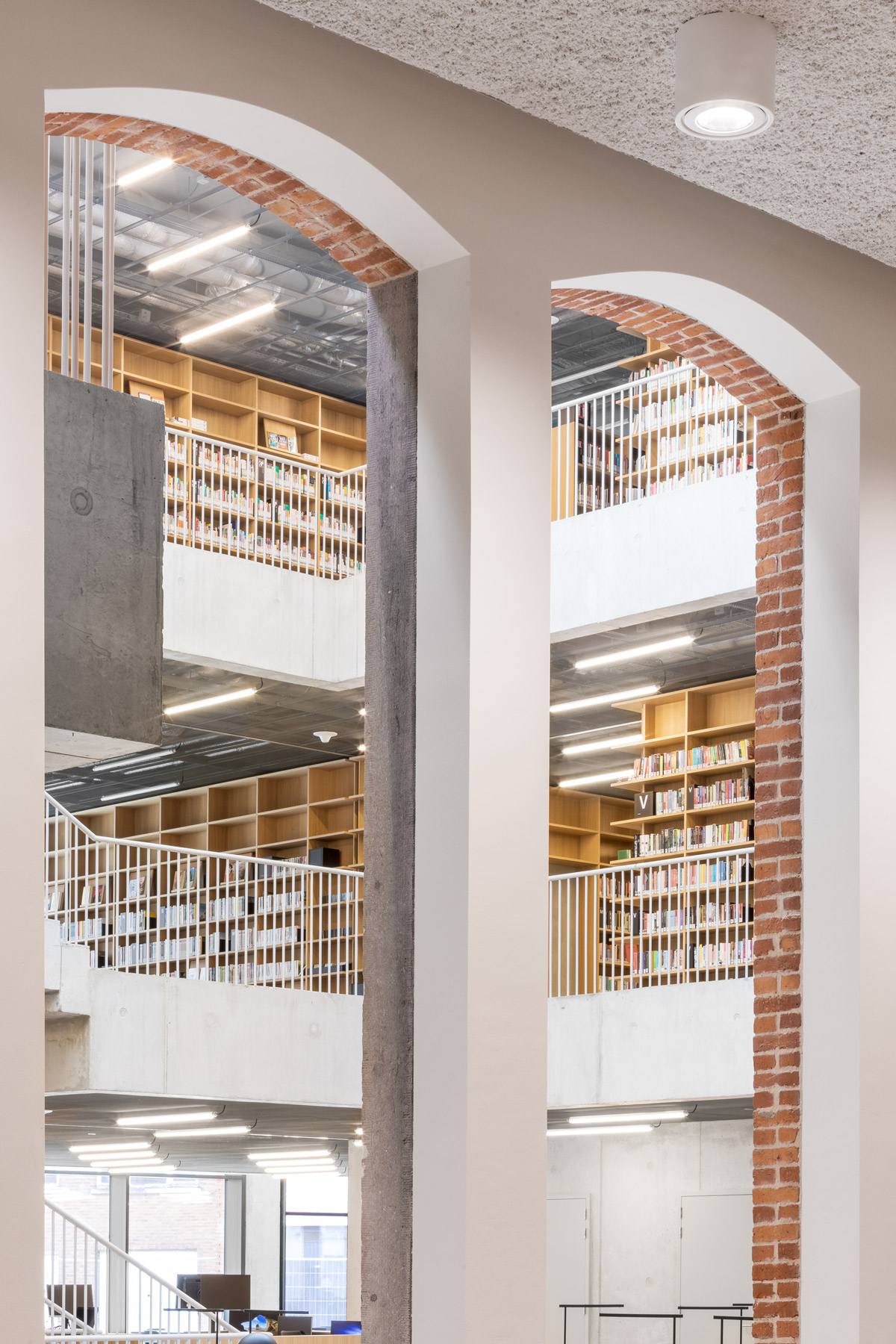 KAAN Architecten completes Library and Academy building for Performing Arts in Belgium
