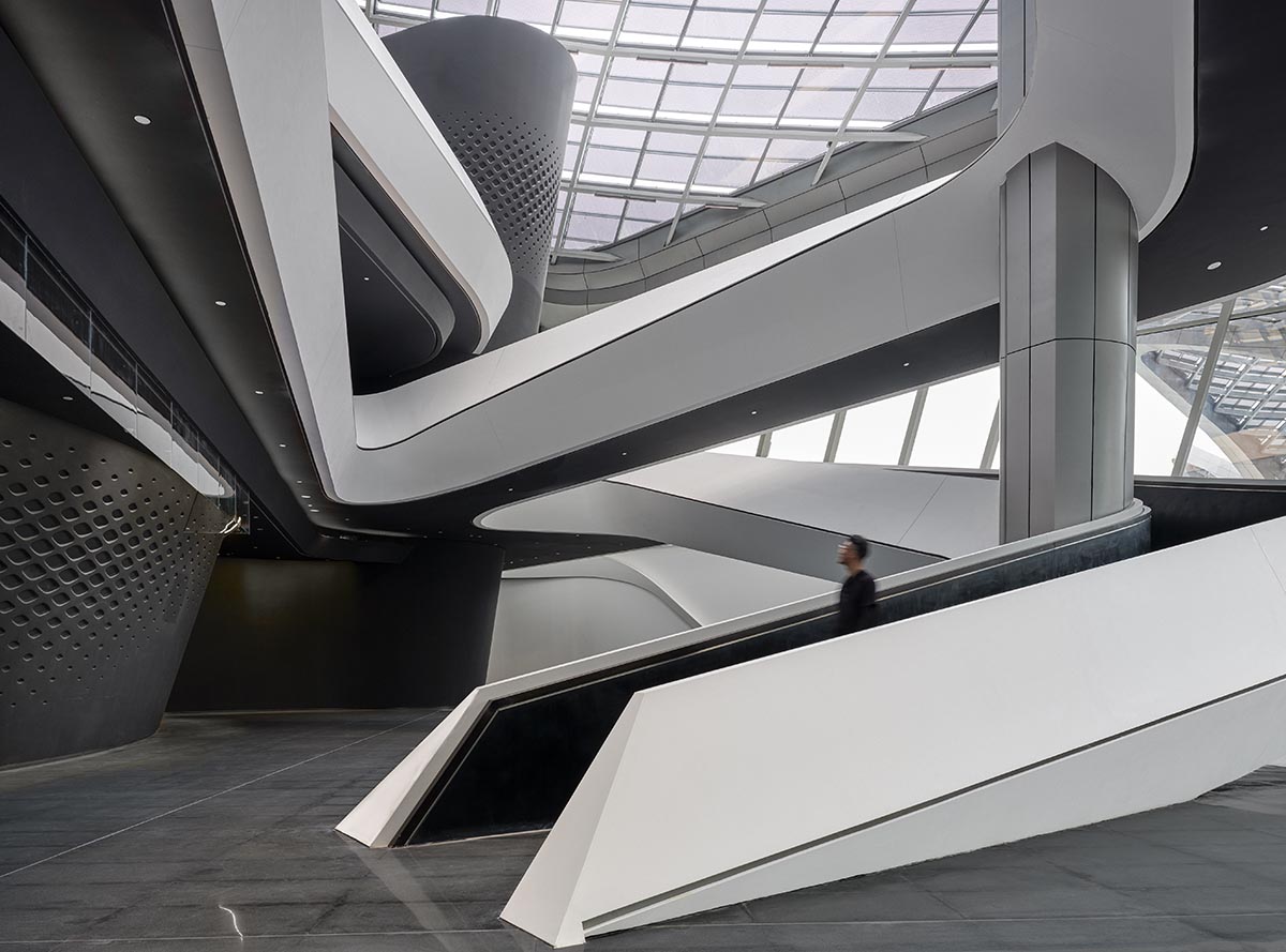 Zaha Hadid Architects completes Zhuhai Jinwan Civic Art Centre in China