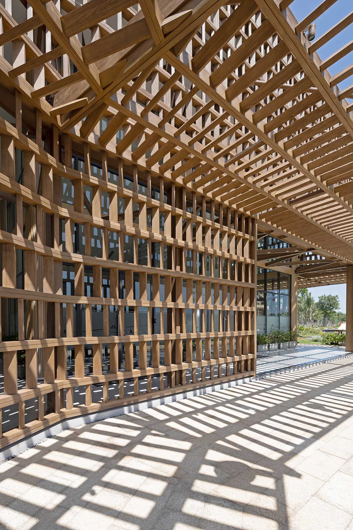 The Park by MIA Design Studio acts like rebellious structures embedded into the landscape 