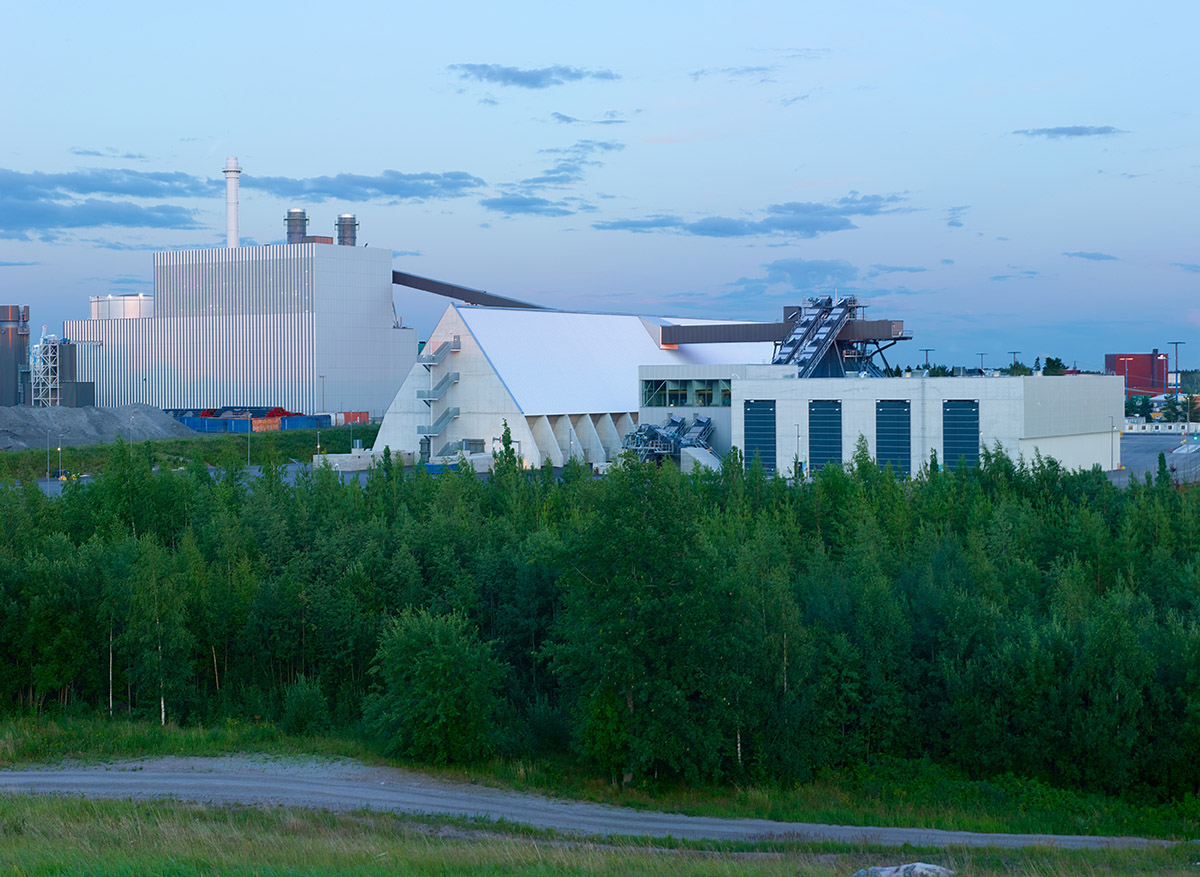 Kivinen Rusanen Architects completes Vuosaari Bioenergy Heating Plant in Helsinki