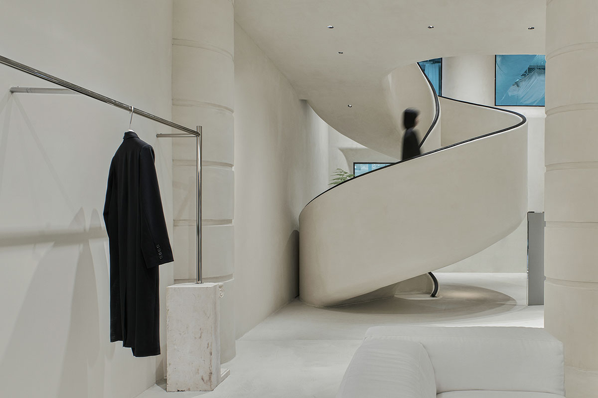 One Fine Day Studio & Partners creates grey-toned interiors for Maó store in Guangzhou