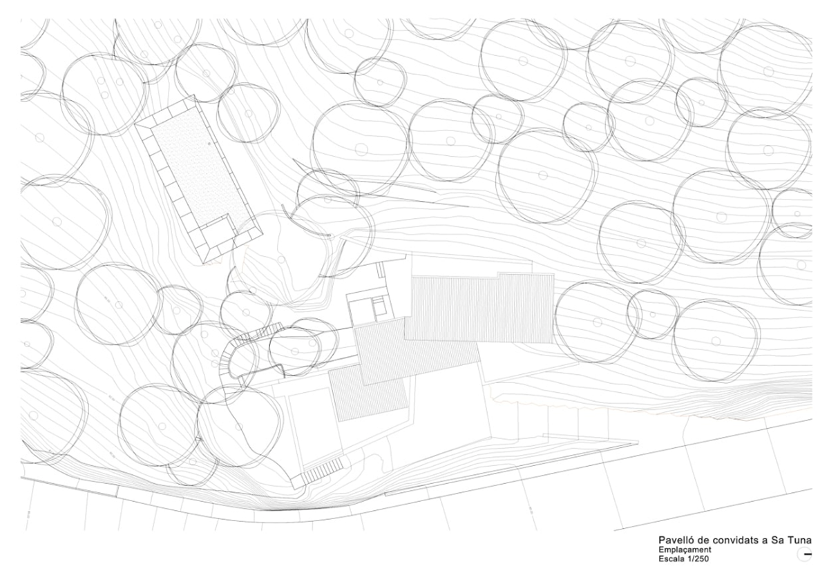 This Is Arquitectura completes corten steel Guest Pavilion in the middle of forest in Spain