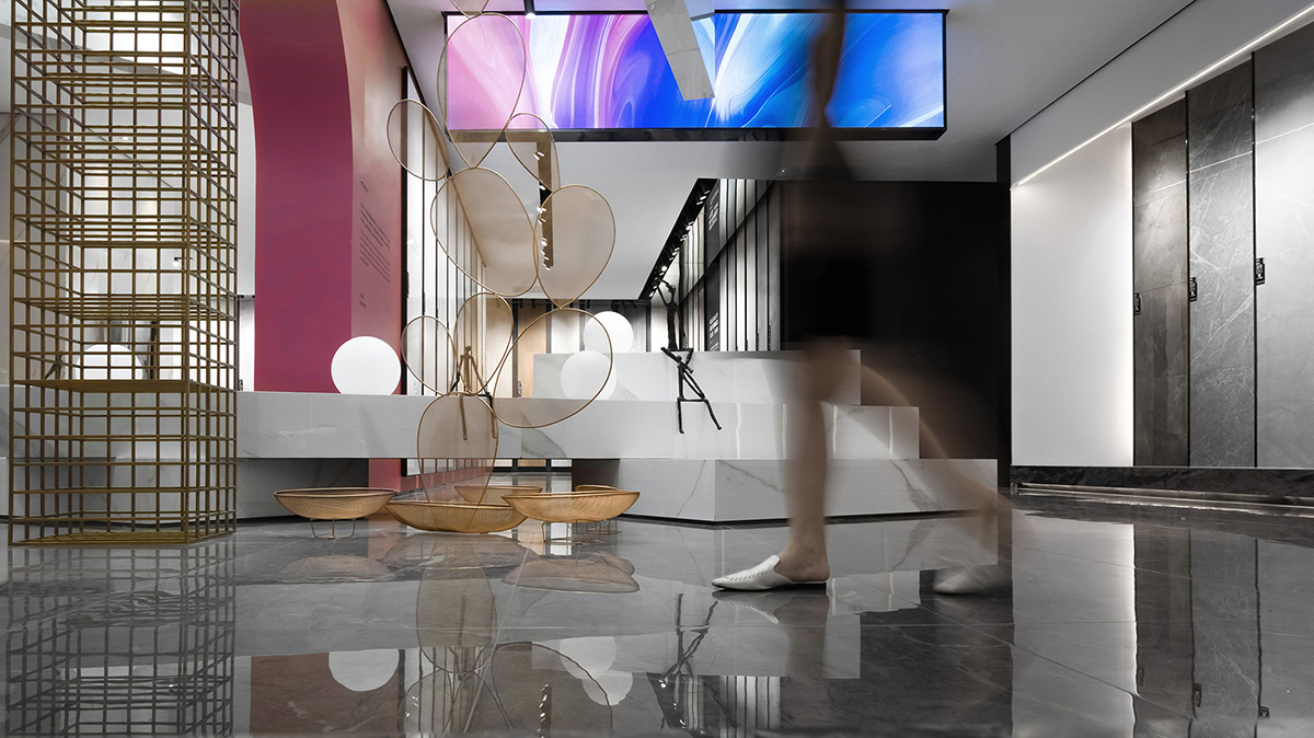 Foshan Topway Design completes interiors for Huiya Ceramics Headquarters and Exhibition Hall