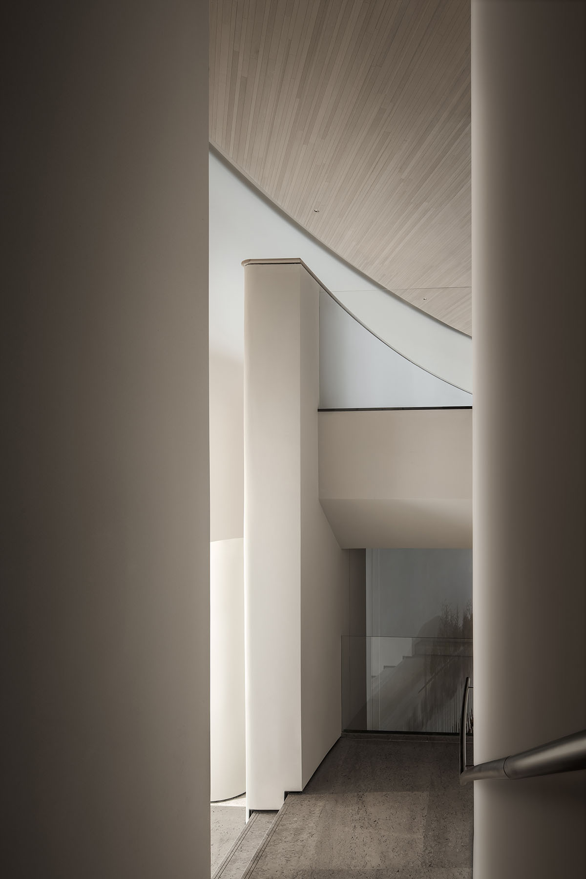 ONE-CU Interior Design Lab completes interiors of Xi'an Vanke - View Lake Sales Center in China