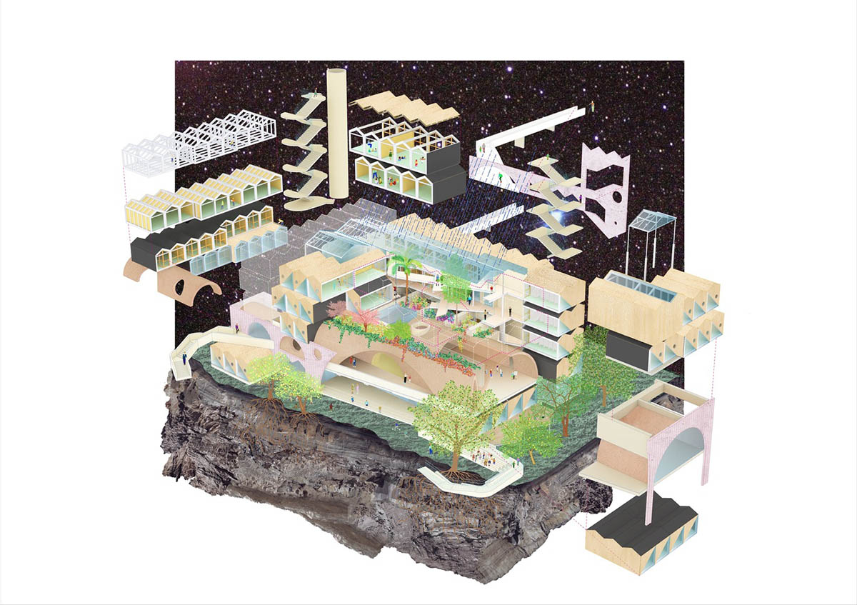 Andres Jacque / Office for Political Innovation designs village-like experimental school in Madrid