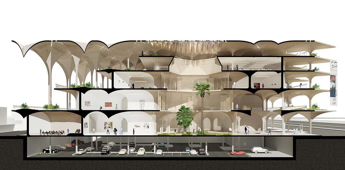 MEAN* unveils its design proposal for modular Barjeel Art Foundation Museum in Sharjah