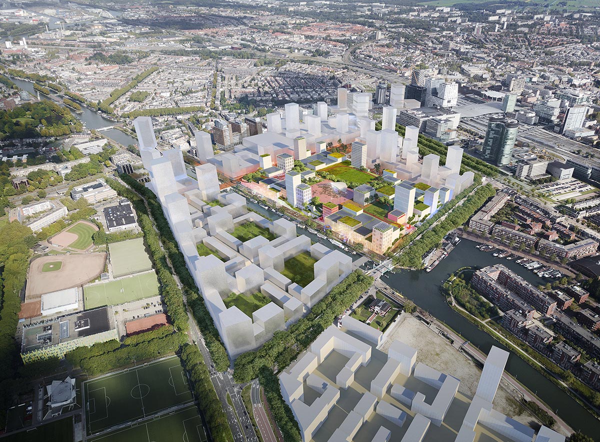MVRDV designs green-roof-topped convention centre in Utrecht