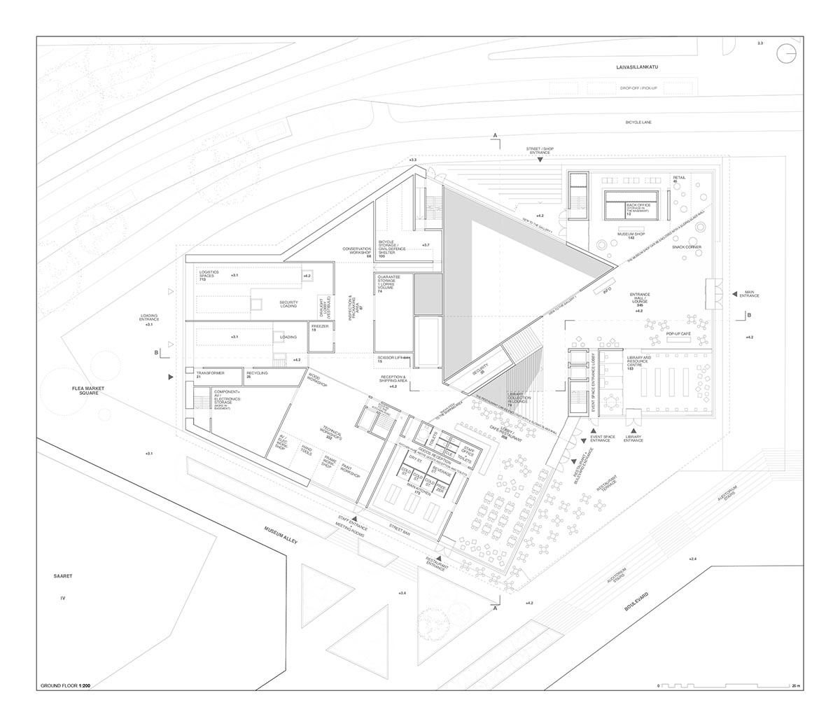 JKMM Architects selected to design New Museum of Architecture and Design in Helsinki