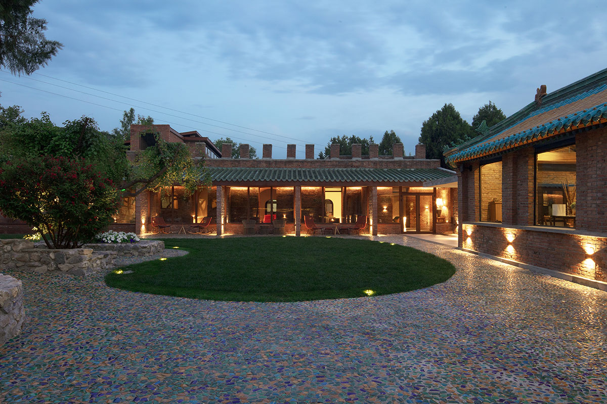 llLab.'s Brickyard Retreat Renovation references to the region's local craft history in Beijing