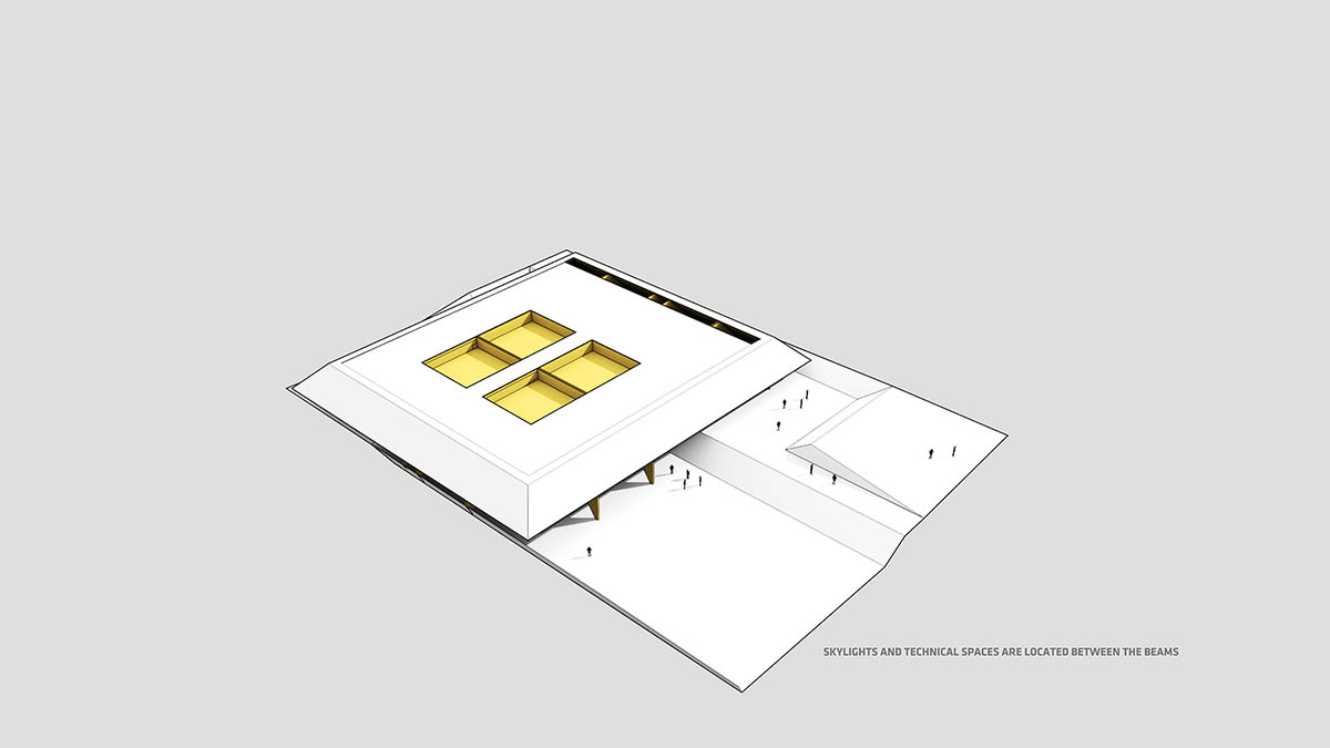 Enota completes swimming pool with low floating roof in Slovenia