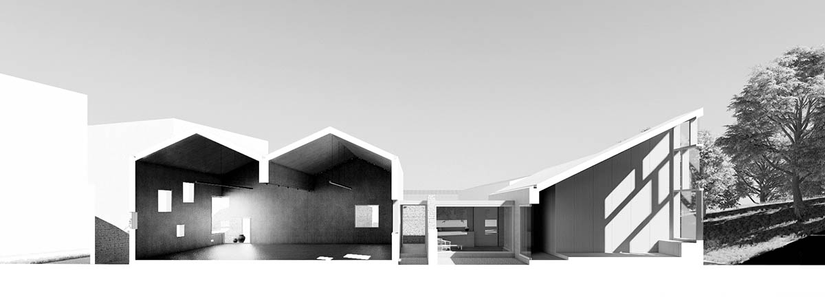 UAD converts old folk houses into new Villagers' Home that naturally grows out of the old walls