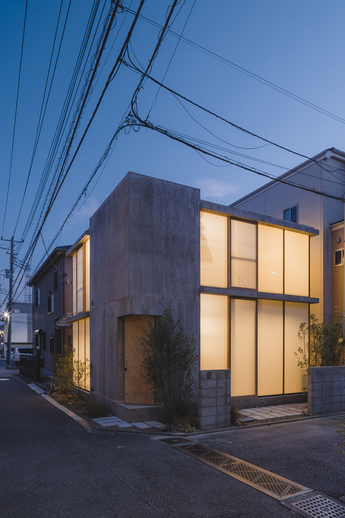 IGArchitects completes Check Patterned House on a corner site in Japan