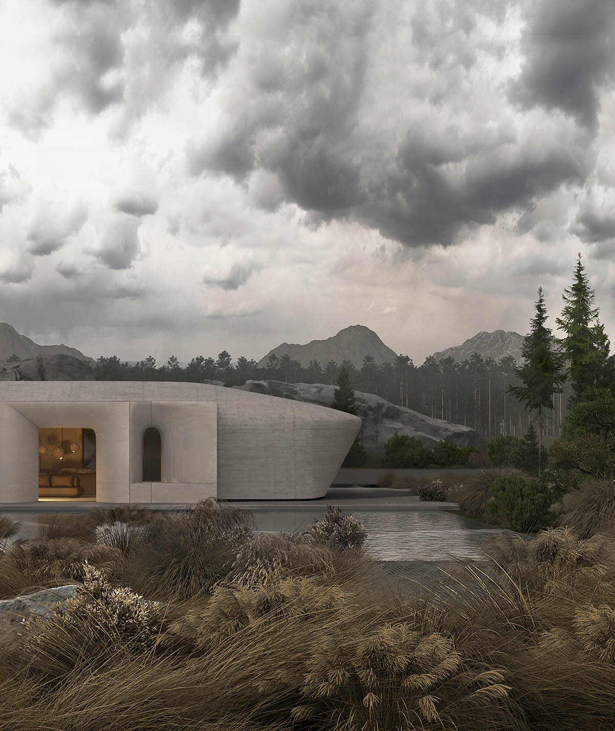 Makhno Studio imagines Gnizdo Houses like 