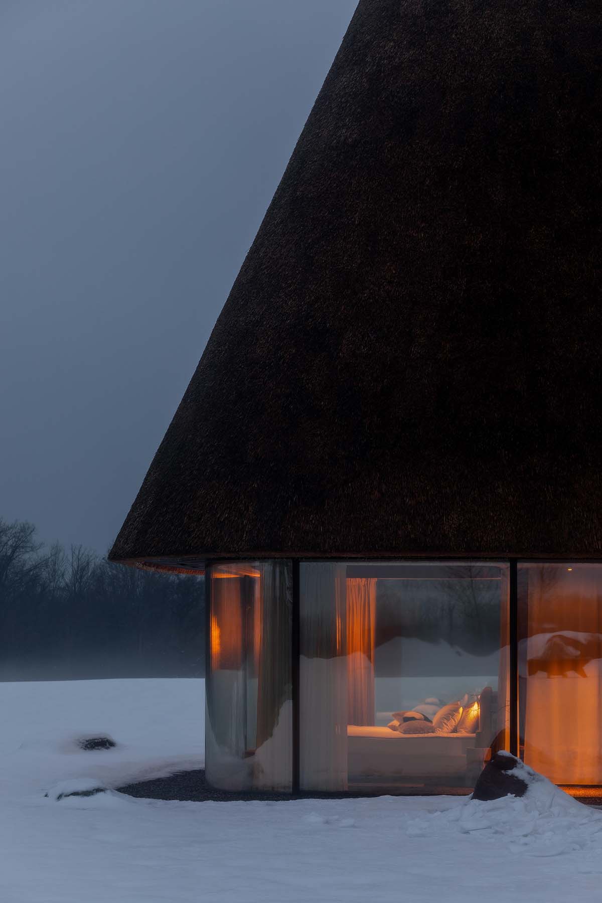 YOD Group embraces sculptural serenity for contemporary Guesthouses in central Ukraine