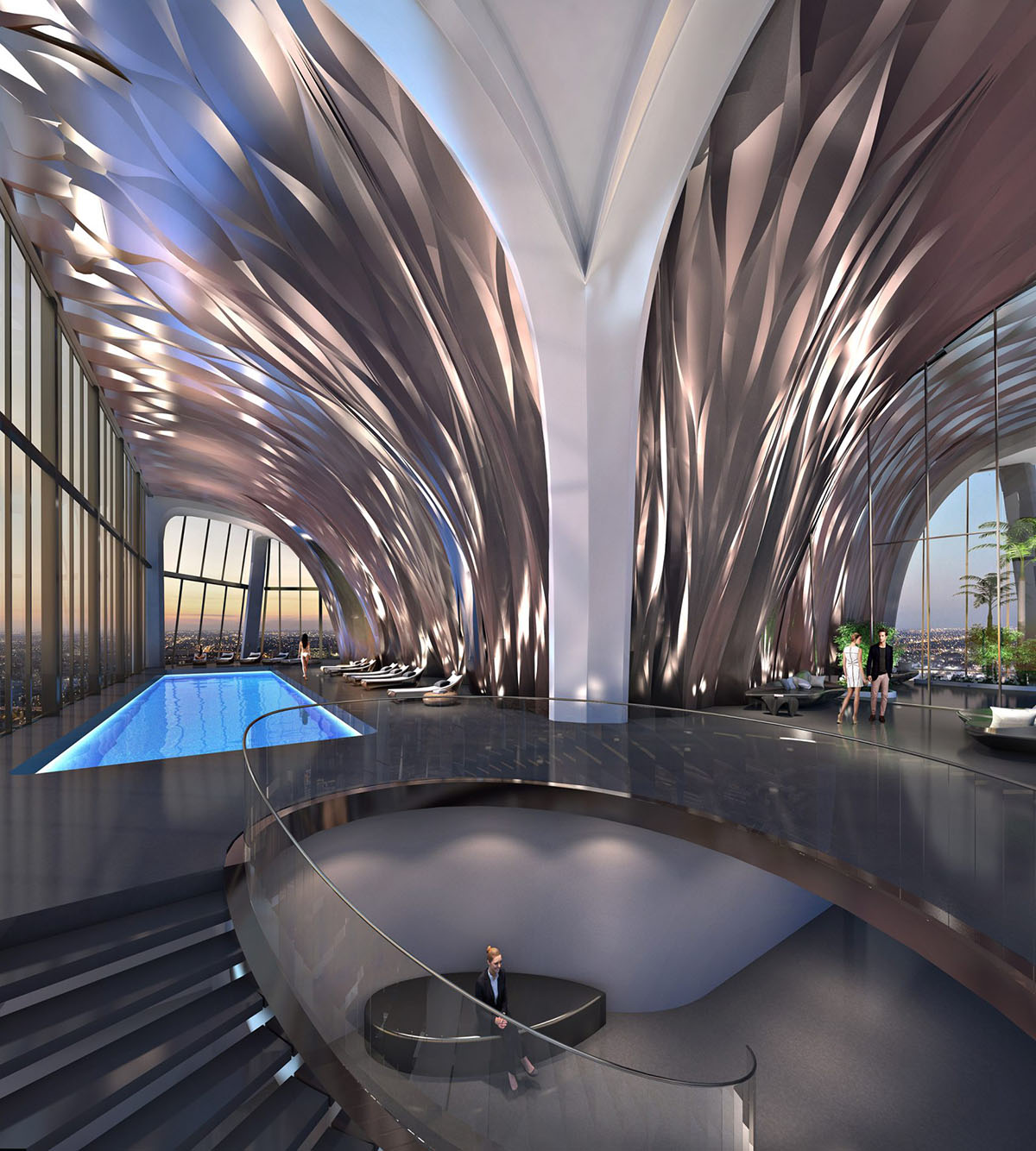 Zaha Hadid Archiects 1000 Museum Takes Shape In Miami Skyline 0770