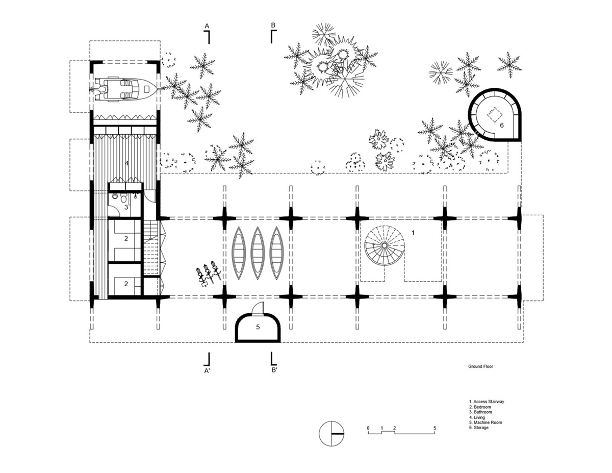 Bautista House by PRODUCTORA brings jungles inside with variations of spatial arrangements in Mexico