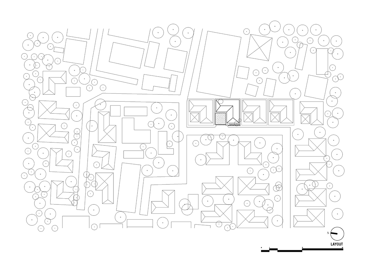 Anonym Studio renovated Bangkok’s old house with steel flower beds to create more openness