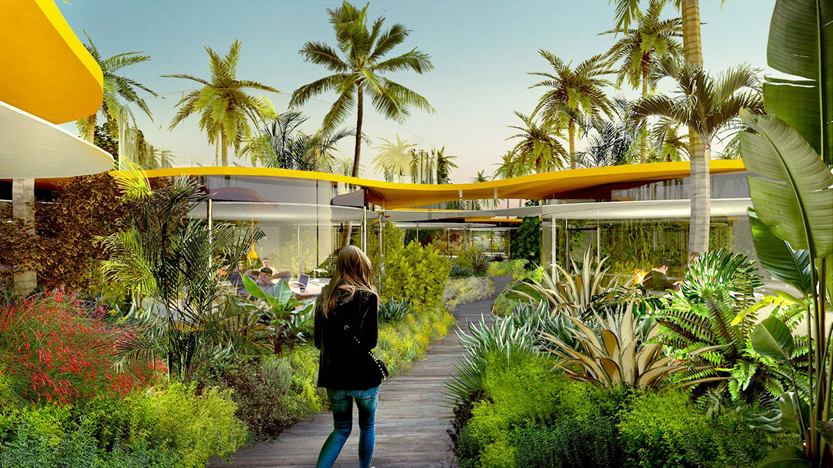 Second Home to open its first US campus with yellow oval-shaped studios in East Hollywood