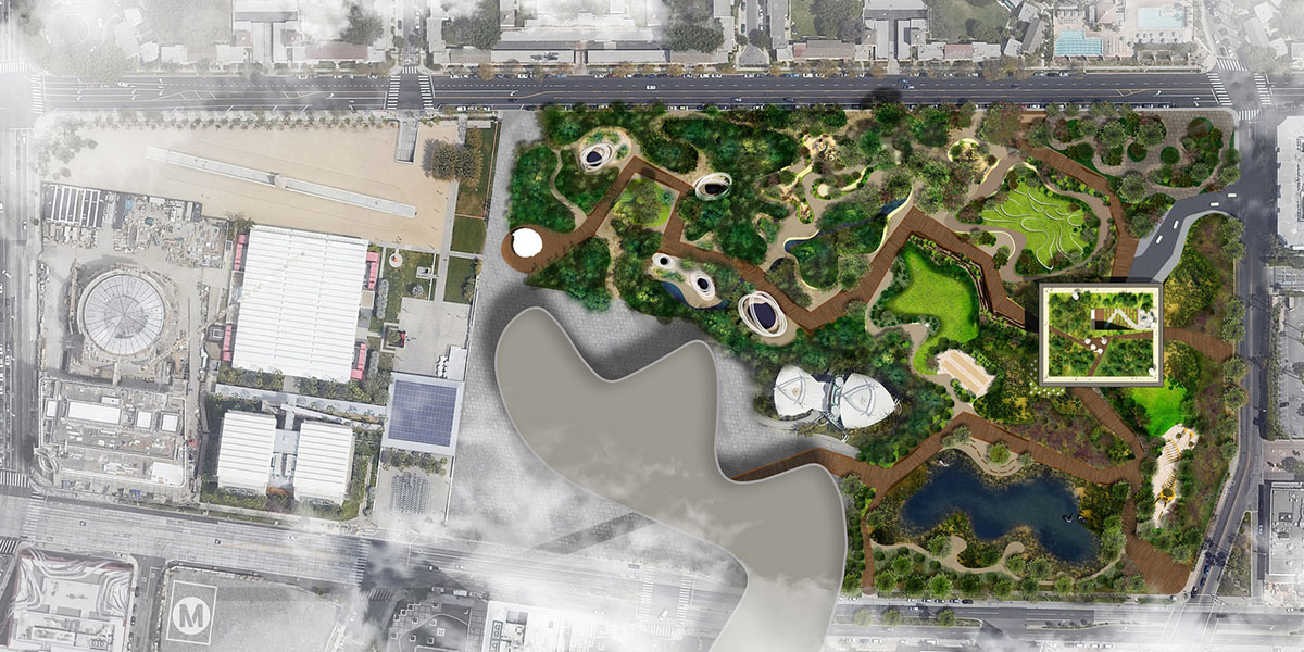 Dorte Mandrup, DS+R and WEISS/MANFREDI release masterplans to reimagine La Brea Tar Pits