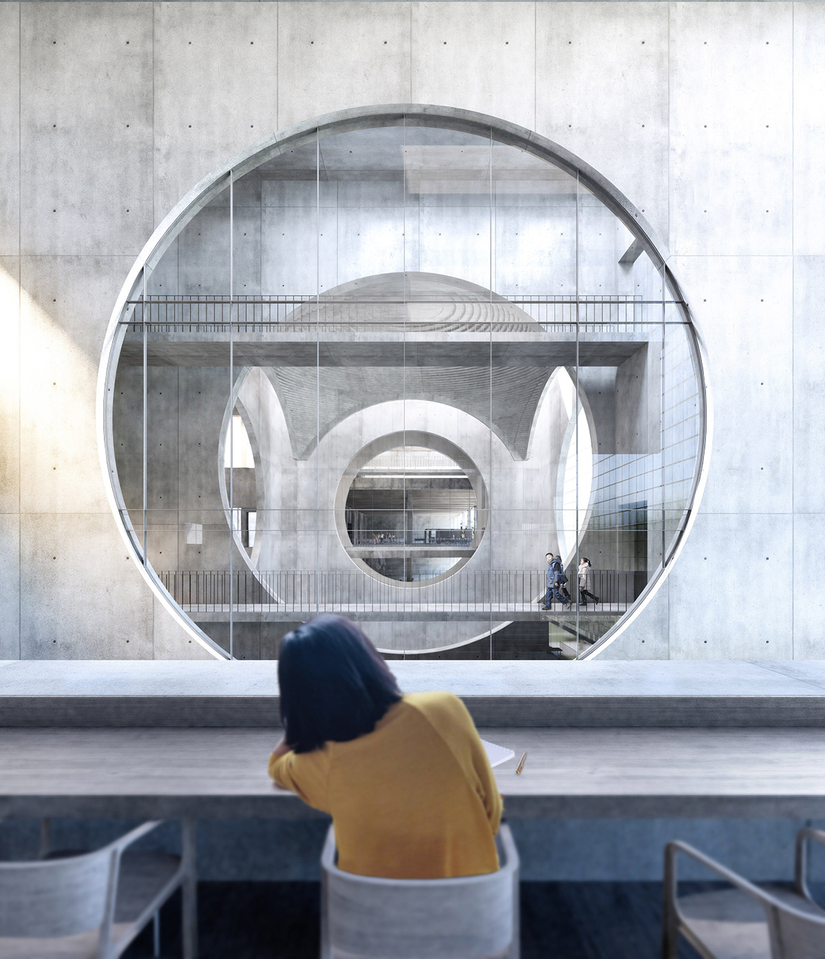 STLarchitects unveils its competition entry for Gwangjiu Korea Library in South Korea