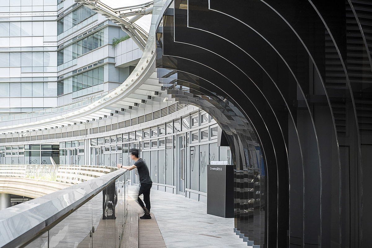 GWP Architects completes the interior of a co-working space in Shanghai