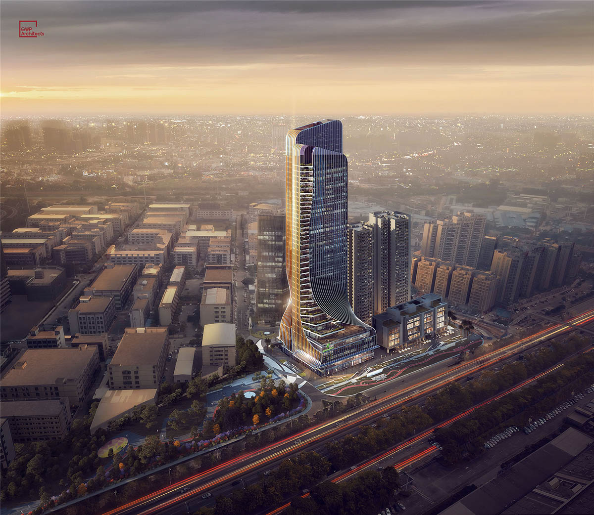 GWP Architects unveils design for Fengsheng 101 Tower in Guangzhou