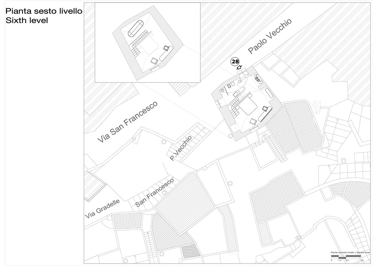 Interiors of this cave hotel and spa by Simone Micheli act like work of art with excavated surfaces