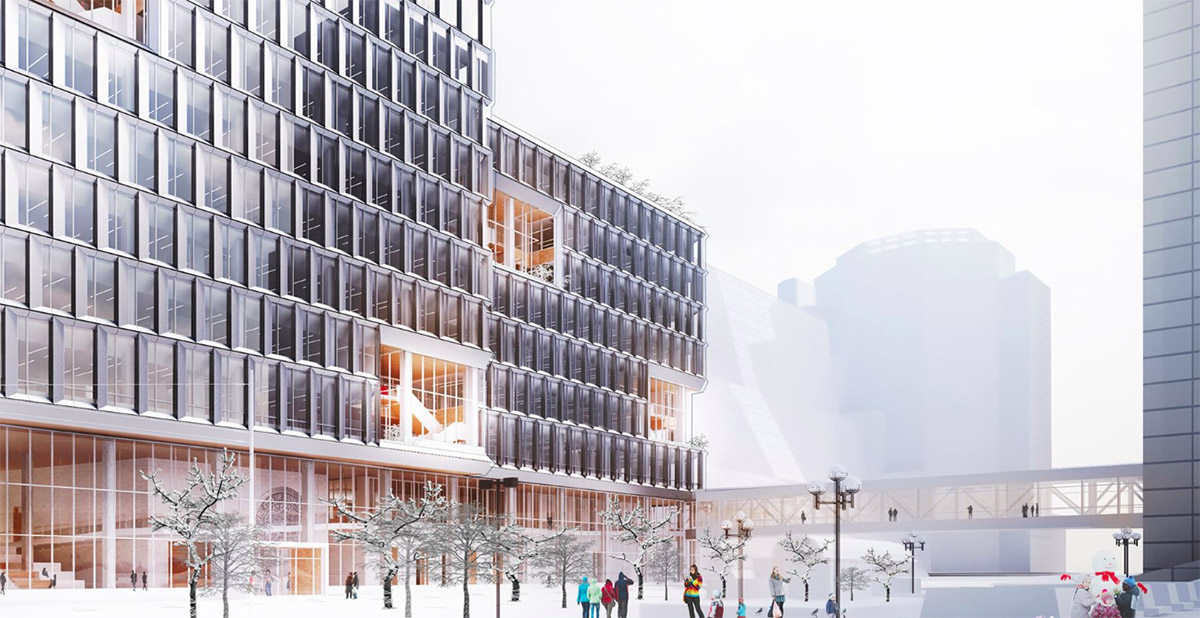 Henning Larsen Architects reimagines Minneapolis’ skyway system in a new Public Service Building