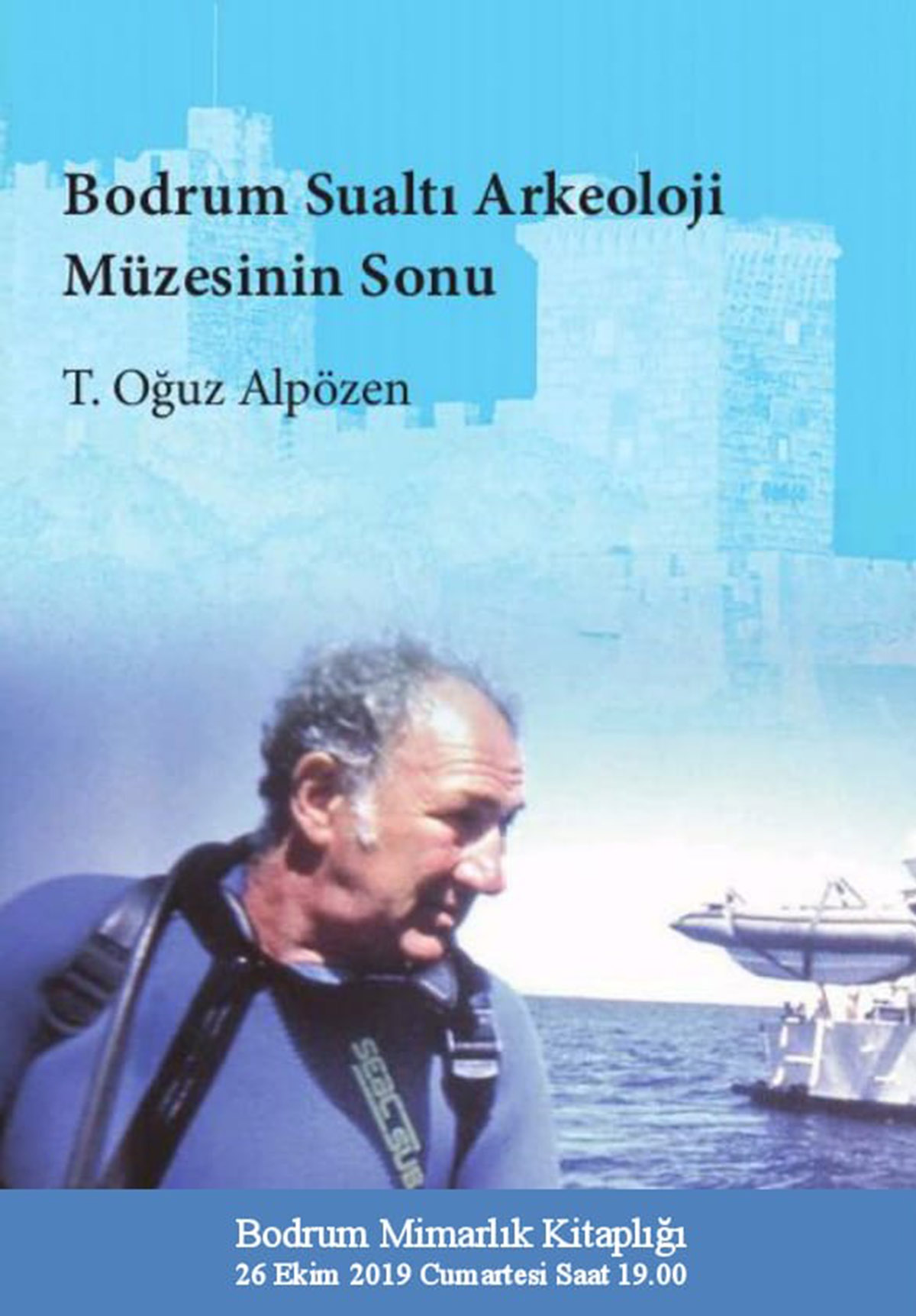 T. Oğuz Alpözen to give a lecture at Bodrum Architecture Library in Turkey