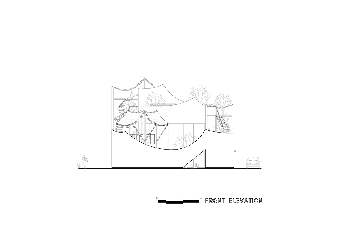 IROJE KHM Architects’ Flying House symbolizes a pilot’s daily characteristic of flight