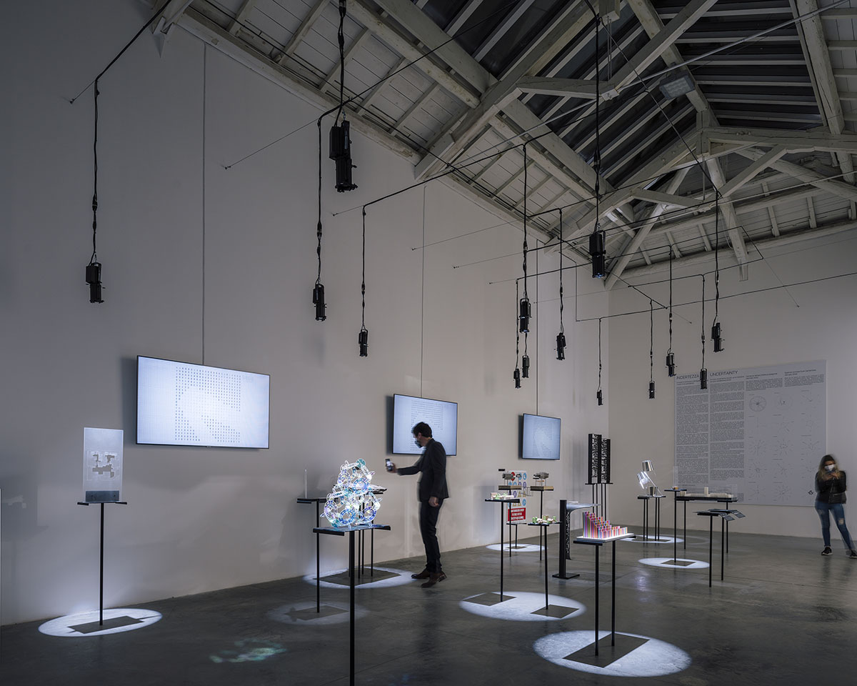 Spanish Pavilion suspends thousands of sheets of paper presenting Uncertainty at Venice Biennale