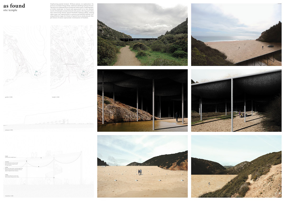 Winners announced for Site Temple Ideas Competition in Algarve, Portugal