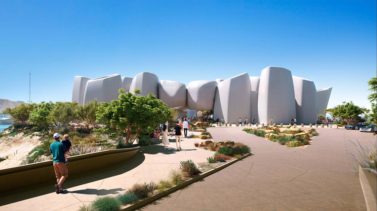 Coral reefs inform Foster + Partners' new Marine Life Institute in Saudi Arabia