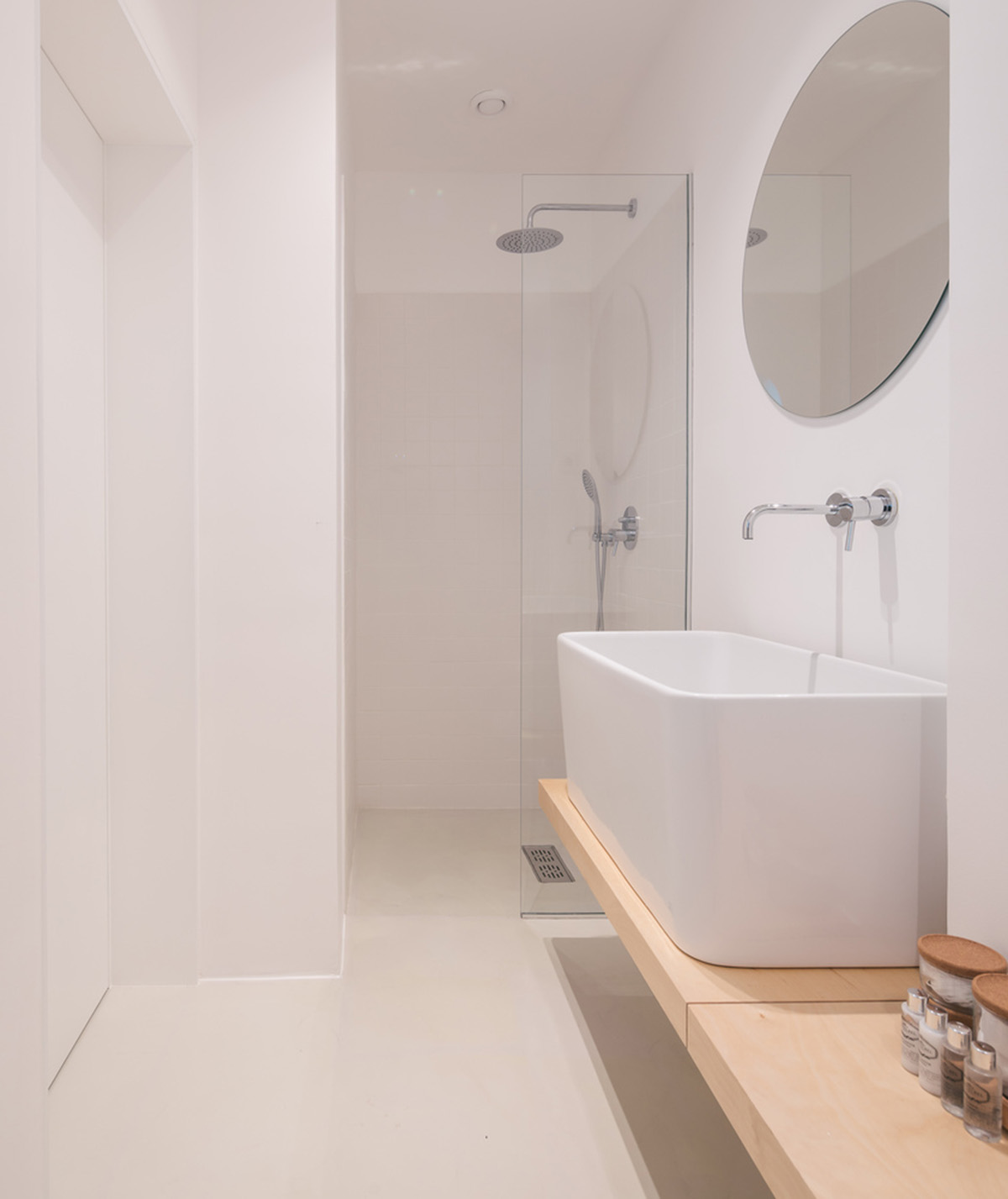 Verum Atelier redesigns old apartment with light-filled and airy interior space in Lisbon, Portugal