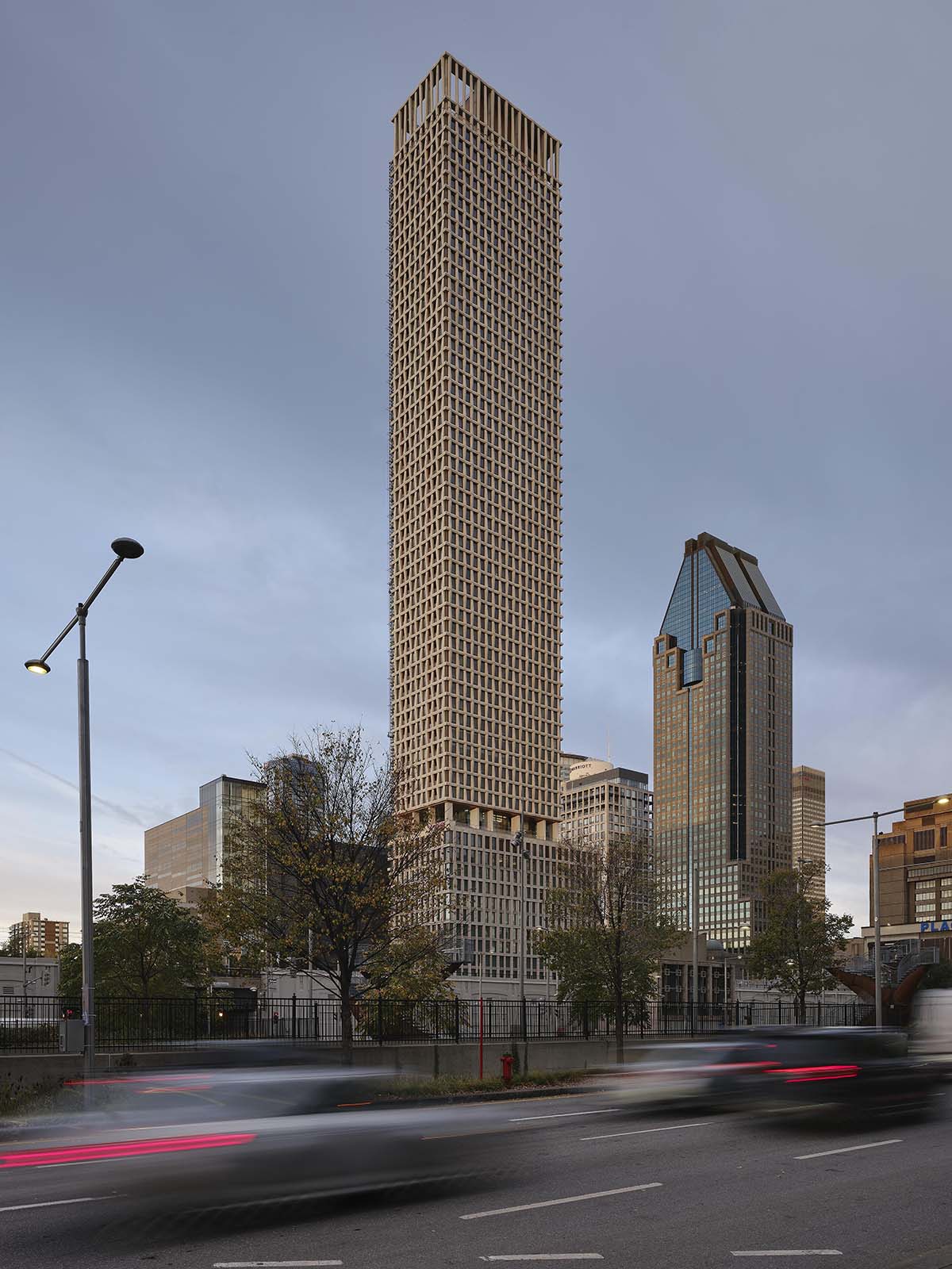 Chevalier Morales completes new high-rise with sculpted precast concrete panels in Montreal