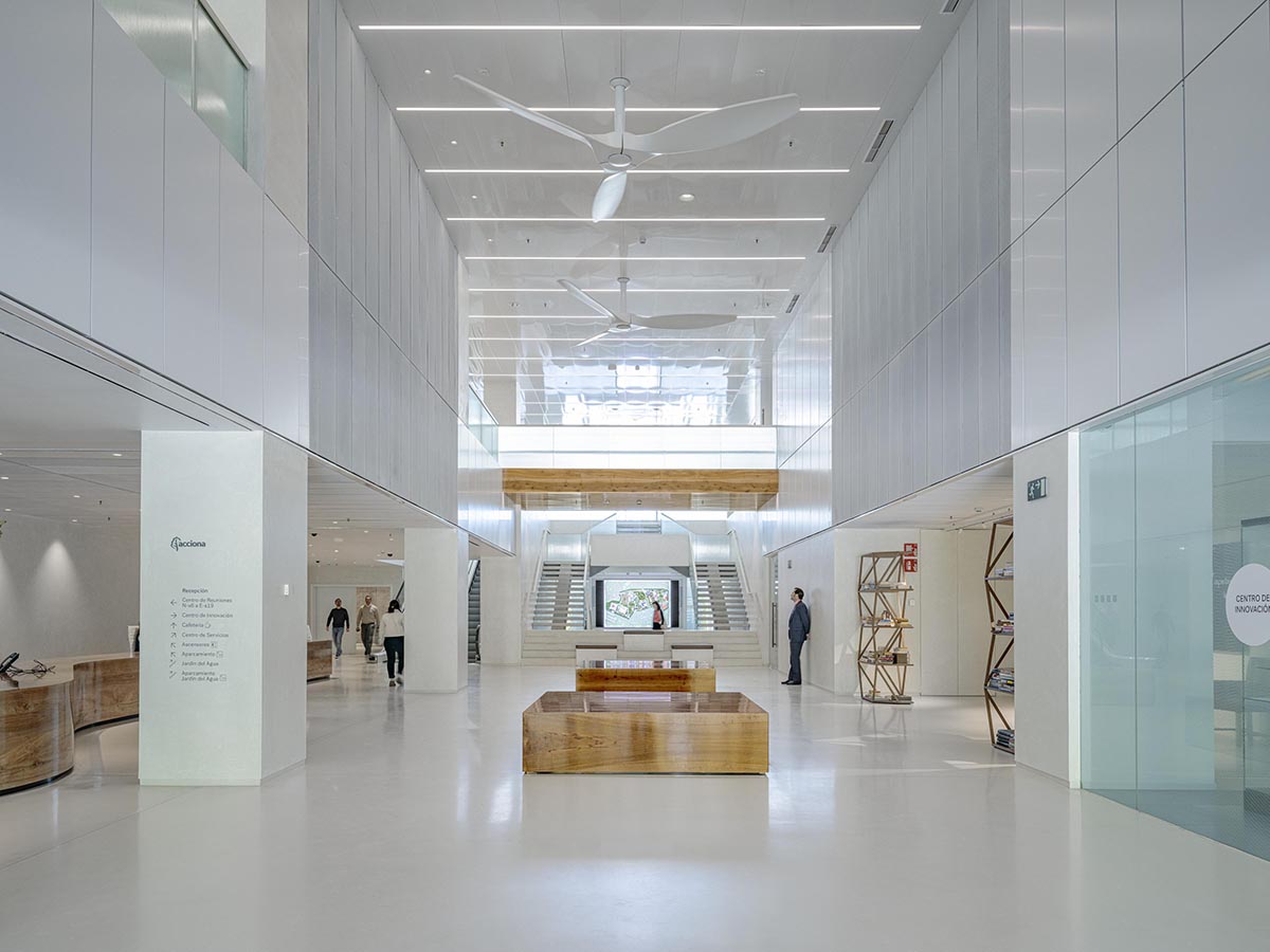 Perkins&Will converts former corporate complex into a people-focused workplace design in Madrid