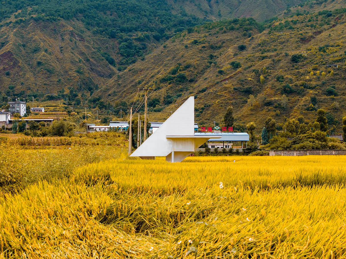 Cultural elements of local villages are translated into a pumping station by LIN architecture