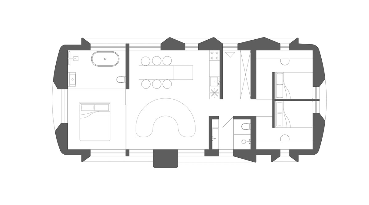 Makhno Studio imagines Gnizdo Houses like 