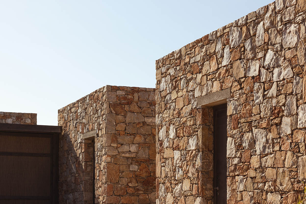 Eco-resort by Block722 pairs earthy and soft beige tones on Folegandros island 
