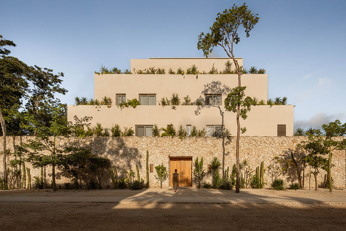 RA! built Hacienda Wabi Residences that mimic ancient ruins to create echoes of time in Tulum 